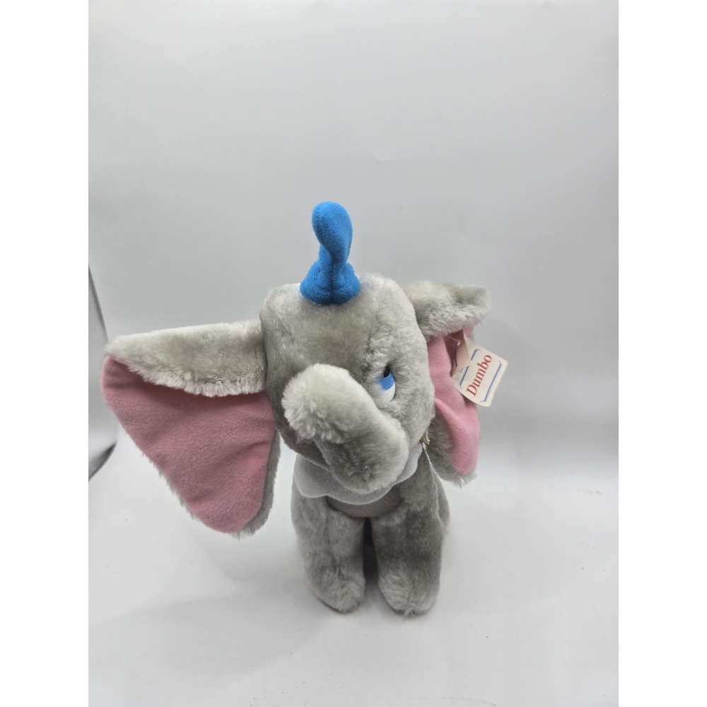 Vintage Dumbo Plush Disneyland Walt Disney World 12" Stuffed Toy